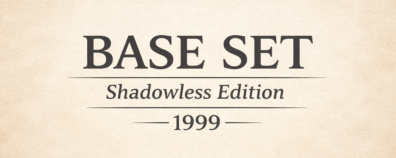 Base Set (Shadowless) logo